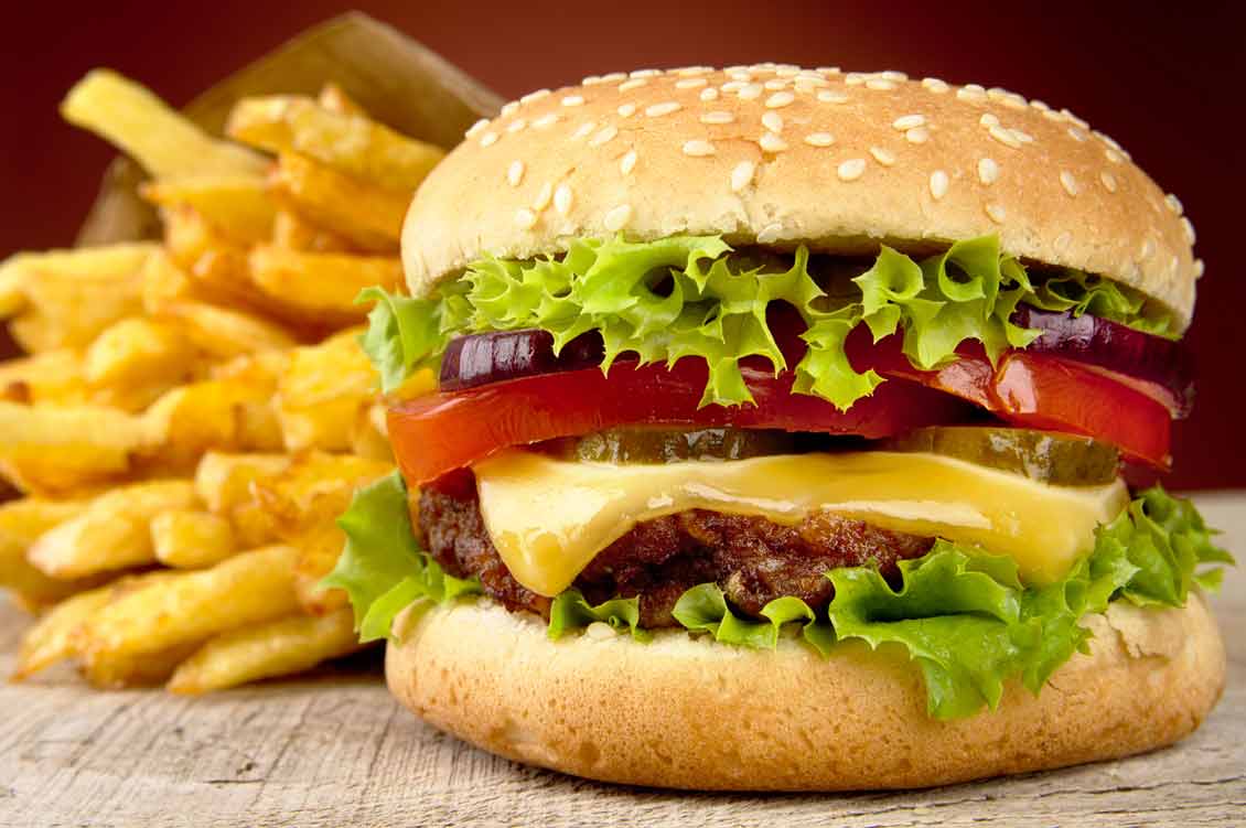 Burger and Fries Meal Deal at Drinks Direct